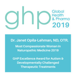 2019 GHP Awards - Dr. Janet Opila-Lehman, NC, OTR.