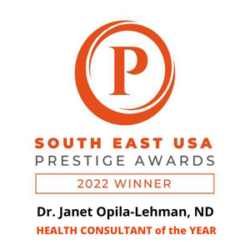 South East USA Prestie Awards Health Consultant of the Year